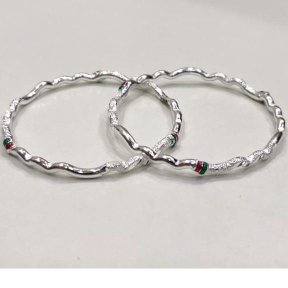 Silver antic ladies bangles rh-AB653