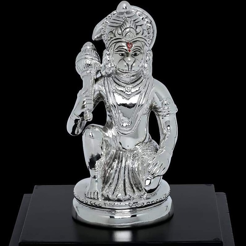 silver 92.5 hanuman murti RH_005