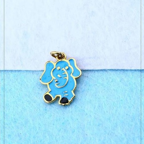 22Kt Gold Elephant Kids Pendal RH-GP58
