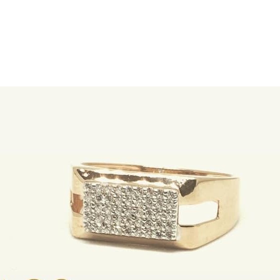 916 Gold Floding Premium Classic Gents Ring RH-GR29