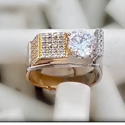 916 Gold Floding Premium Classic Gents Ring RH-GR27
