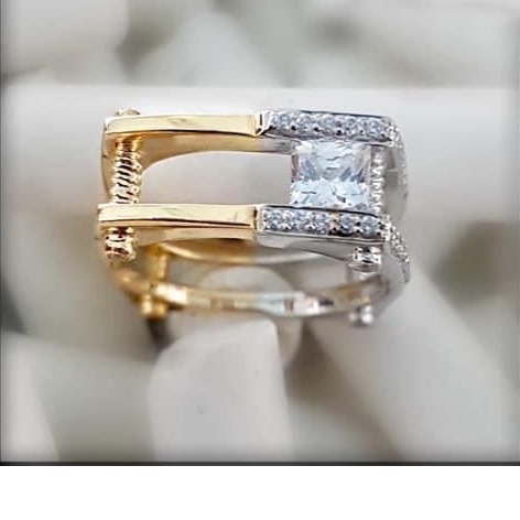916 Gold Floding Premium Classic Gents Ring RH-GR27