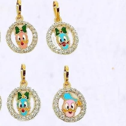 916 Gold Cartoon Bacha Pendal RH-CBP23