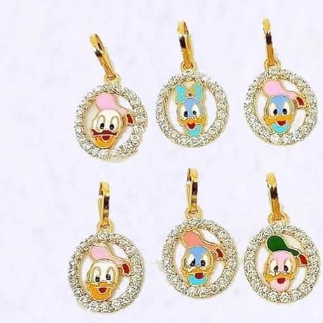 916 Gold Cartoon Bacha Pendal RH-CBP22