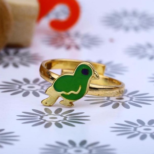 22kt Gold Bird Desgin Bacha Ring RH-BR05