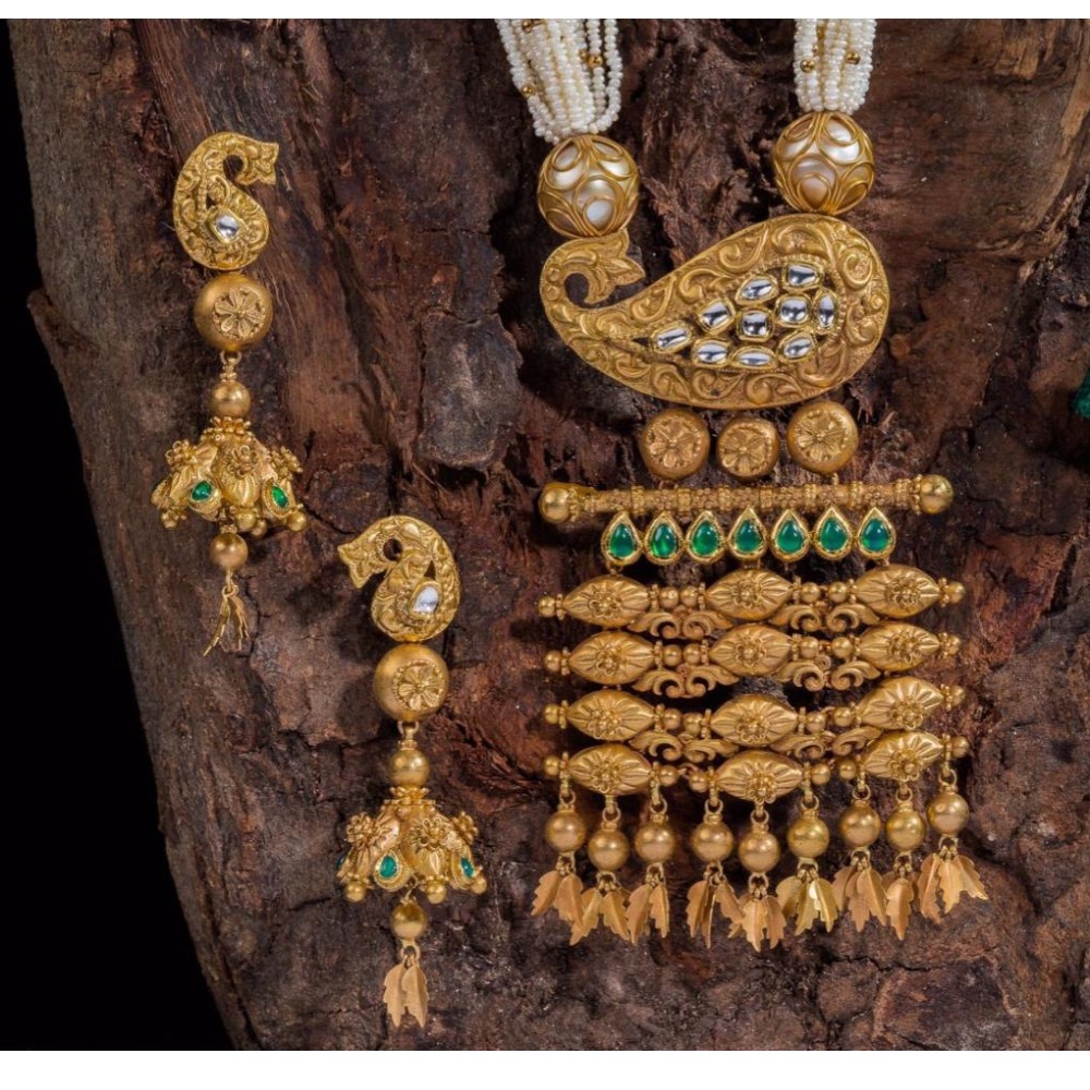 916 Gold Hm bridal Jadter Set RH-BS05