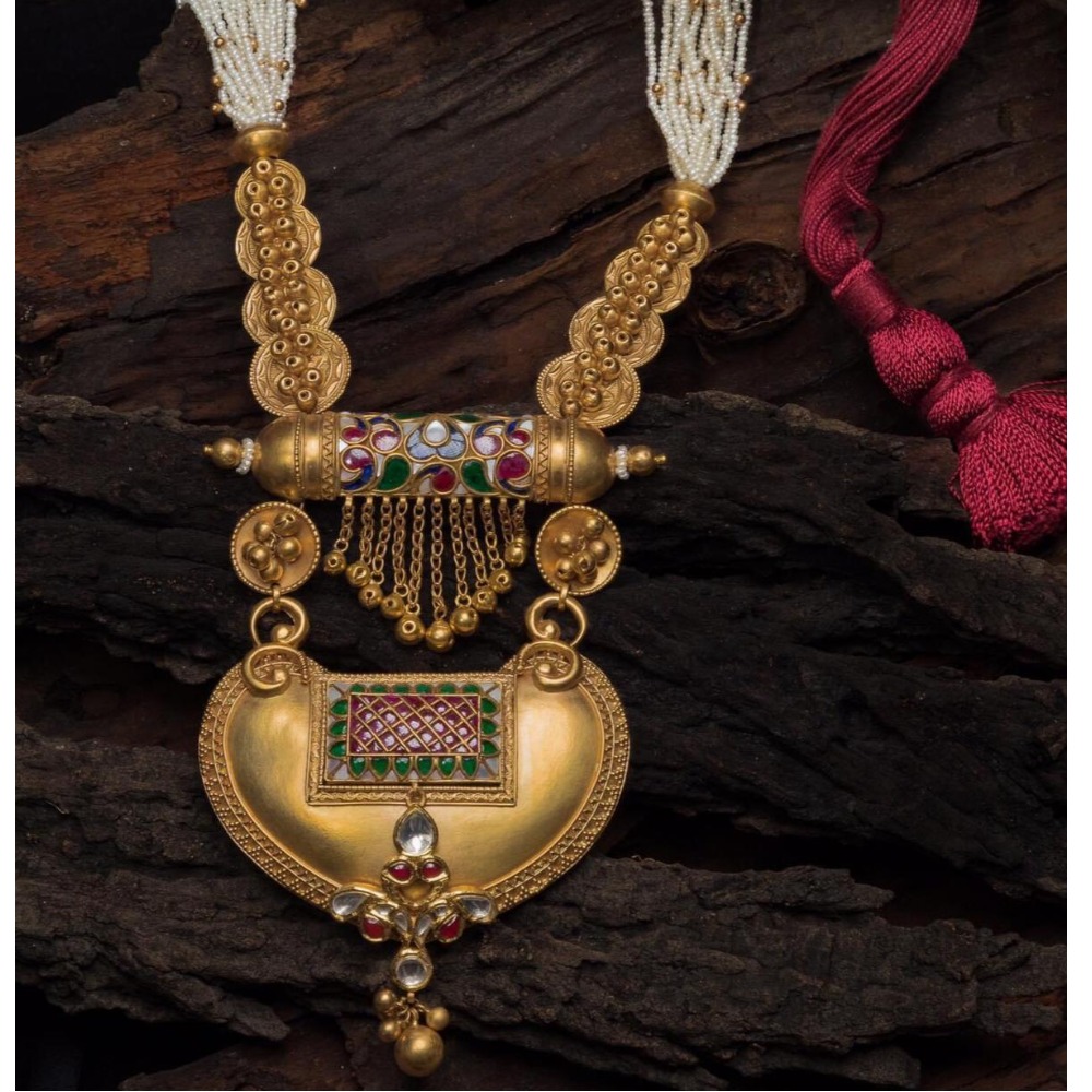 916 Gold Hm bridal Jadter Set RH-BS03