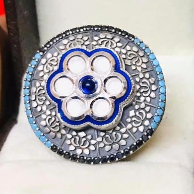 925 starling silver antic ladies ring rh-925sr002