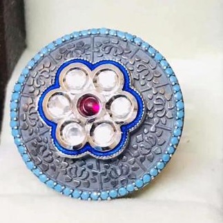 925 Starling Silver Antic Ladies Ring RH-925SR001