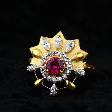 916 Gold Ladies Ring RH-LR005