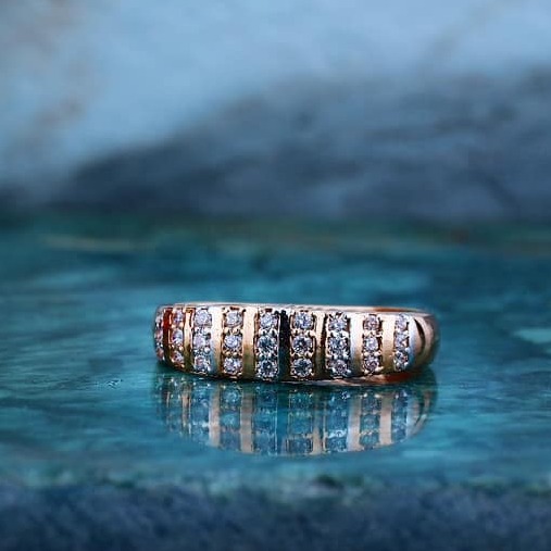 18kt RoseGold  ladies Ring RSR-015