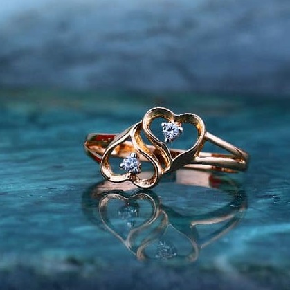 18kt RoseGold  ladies Ring RSR-013