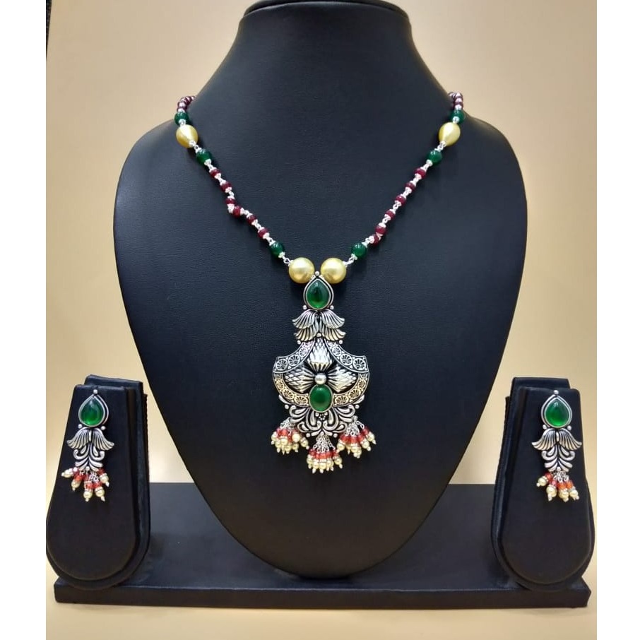 925 Starling Silver Oxodise Necklace-0007