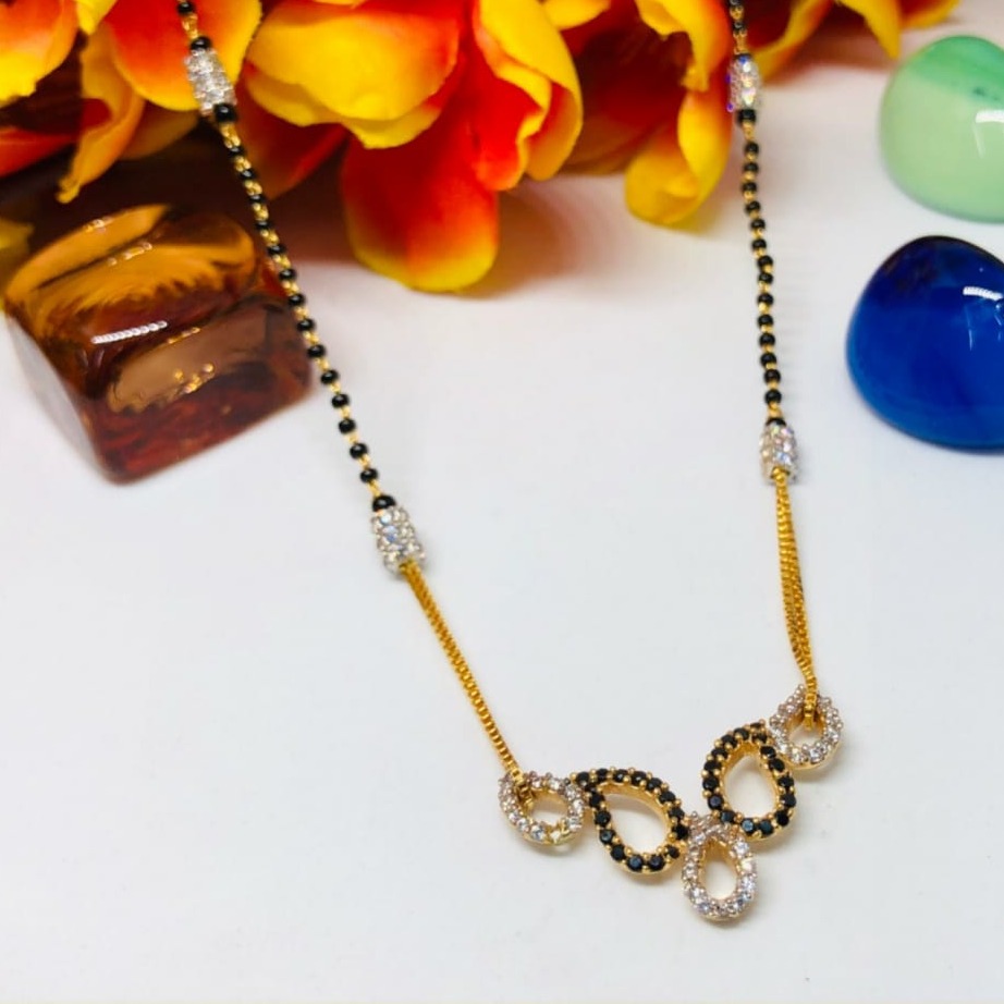 916 Gold Antique Mangalsutra ms-0006