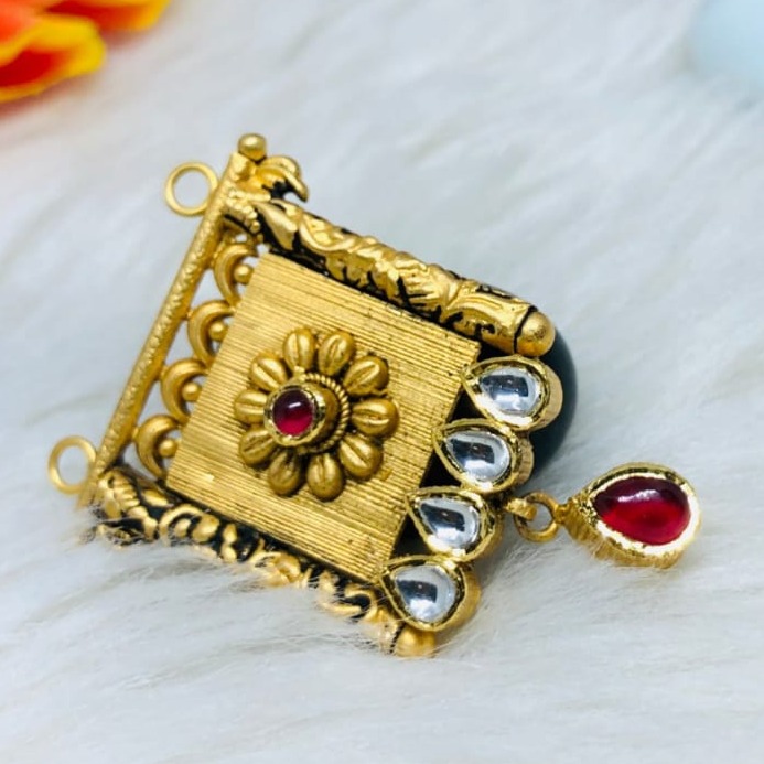 916 Gold Jadtar Mangalsutra Pendants msp-0011