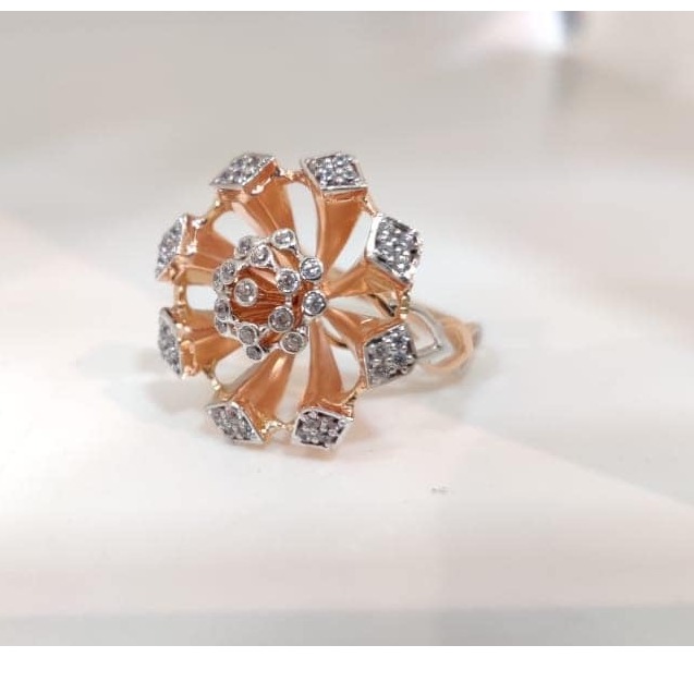 18kt RoseGold  ladies Ring RSR-003