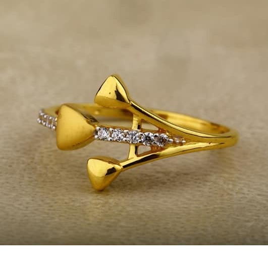 916 Gold cZ Ladies Ring LR-0017