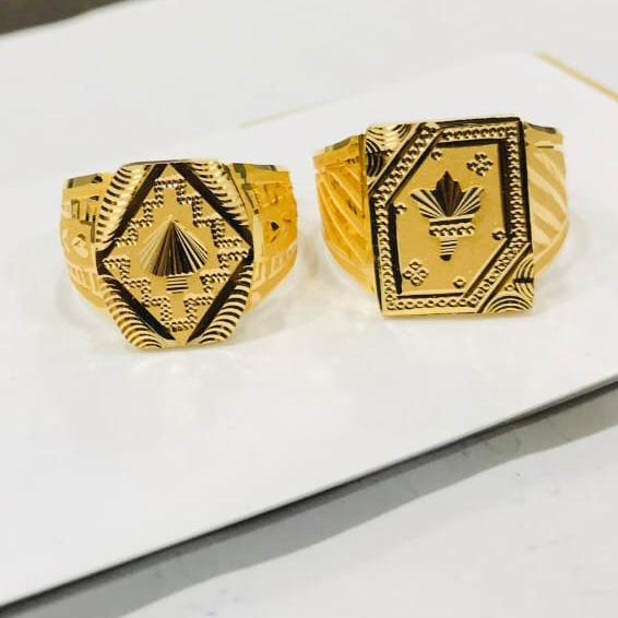 Gold Gents Ring GJ-0004