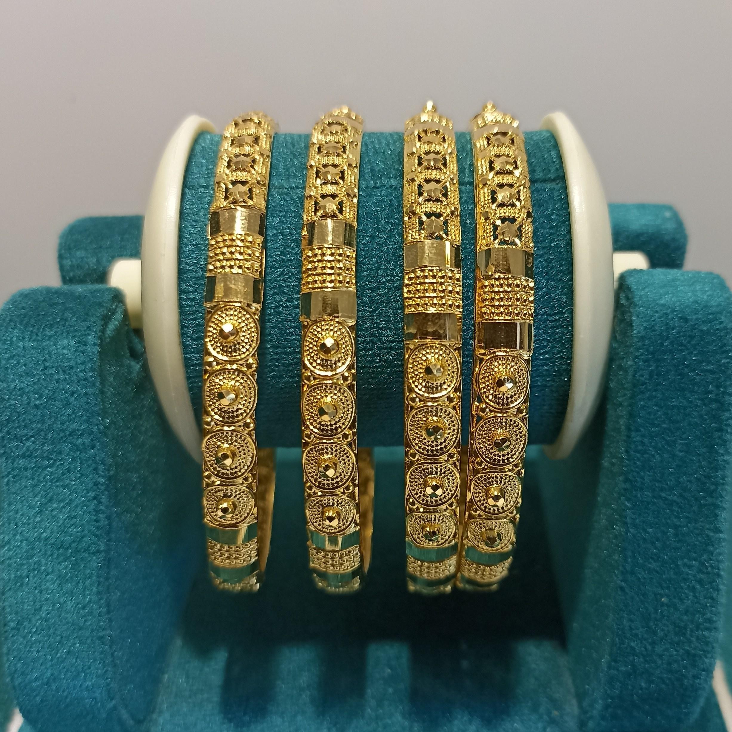 22K Gold Designer Bangles