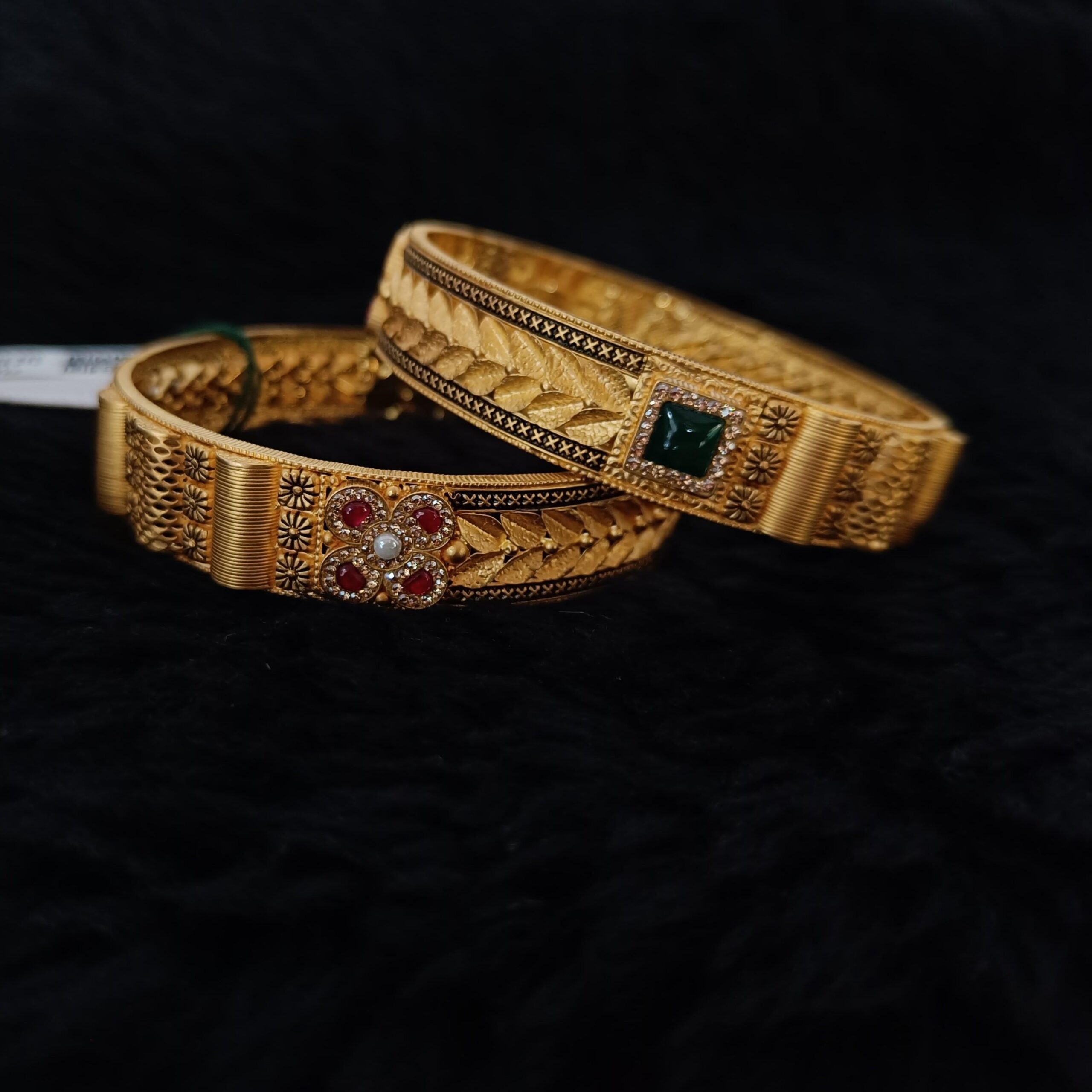 916 Gold Classic Bangle Kada