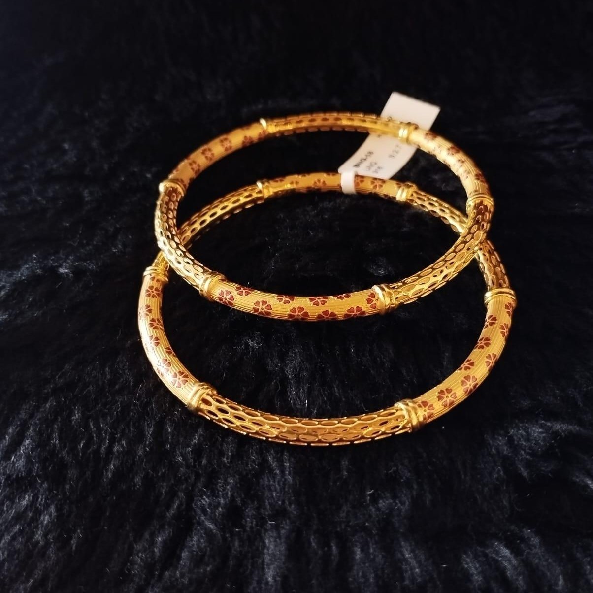 22K Gold Manipuri Bangles