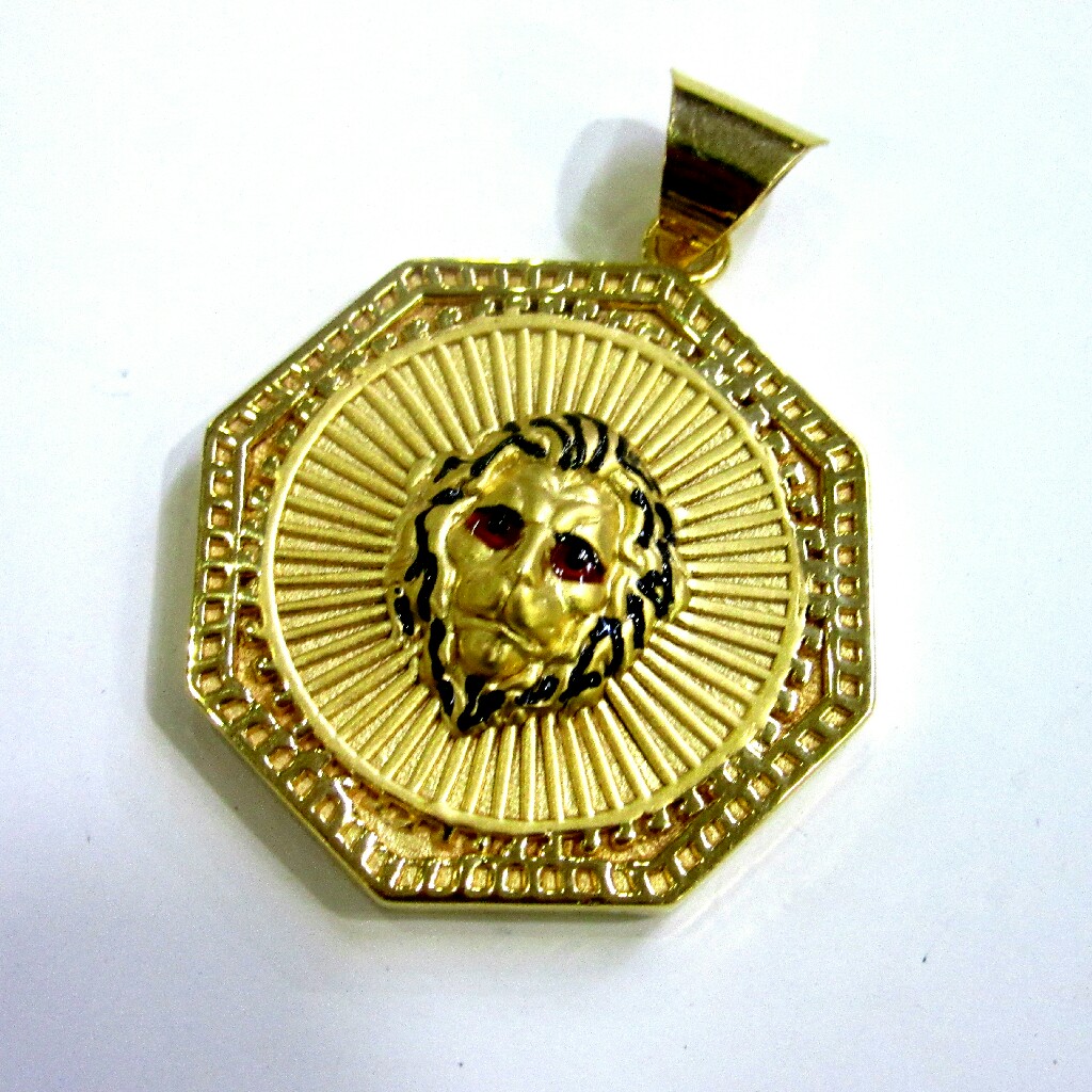 Gold 22k 916 Hollow Tiger Pendent