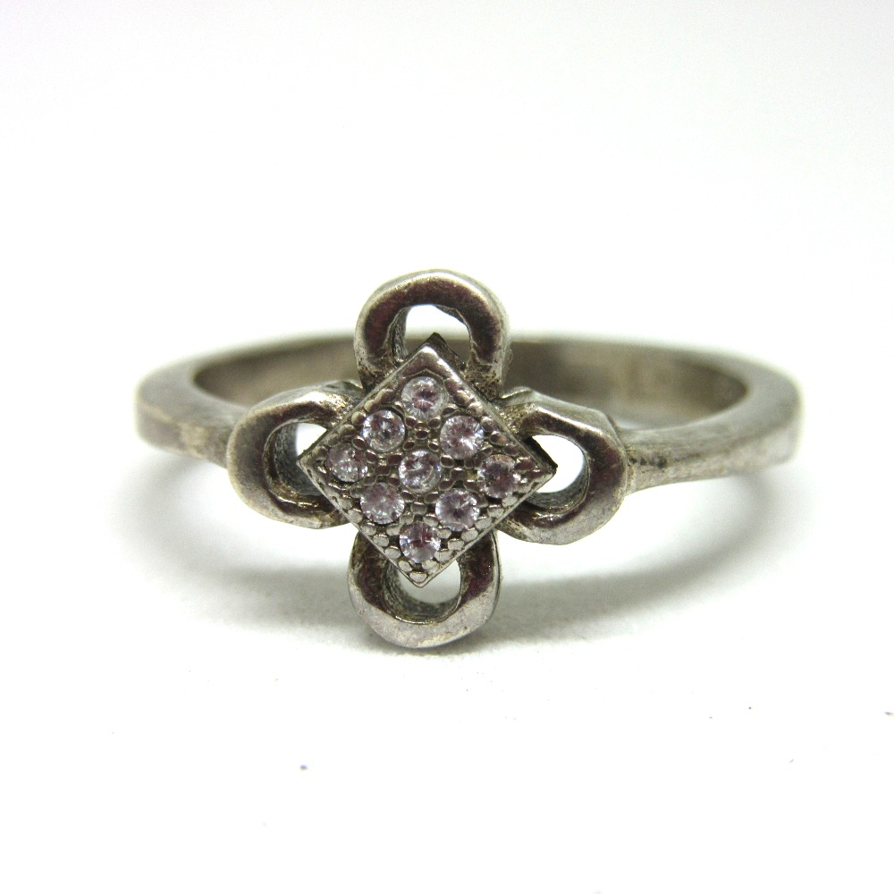 Silver 925 oxidised ring sr925-65