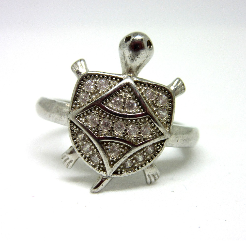 Silver 925 tortoise ring sr925-40