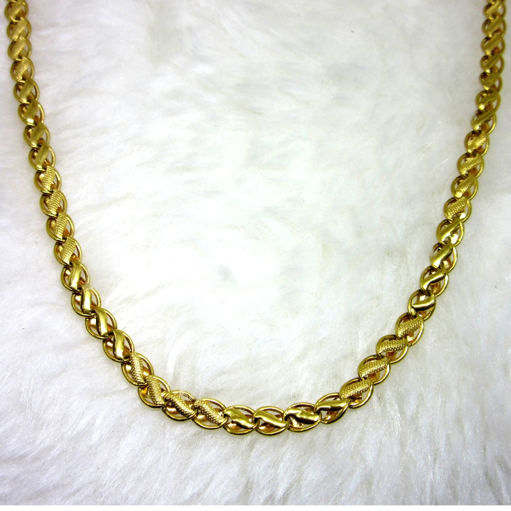 Gold Lotus Design Chain