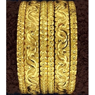 Fine Gold Plated Bangles - Image 3