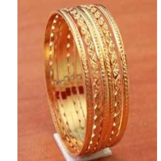 Gorgeous Gold Plated Bangles - Image 3