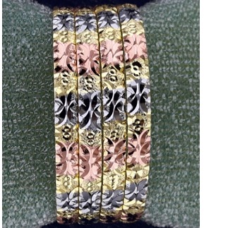 Punching Gold Plated Bangles - Image 5