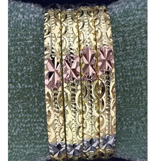 Punching Gold Plated Bangles - Image 2