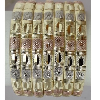 Casual Wear Handmade Meena Bangles