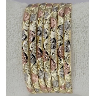Antique Handmade Rose Gold Bangles - Image 4