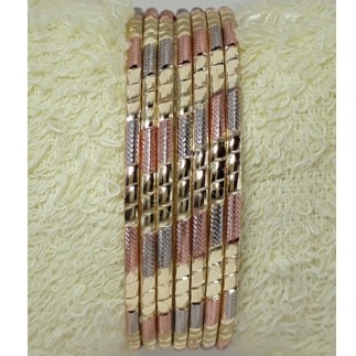 Punching Gold Plated Bangles