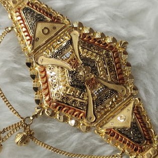 22k gold lockit affected design - Image 2