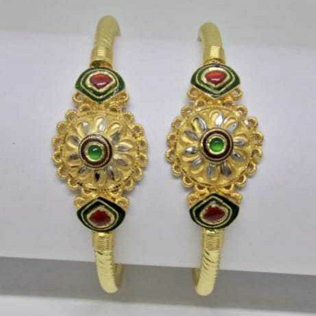 22k Gold Jadatar Bangles