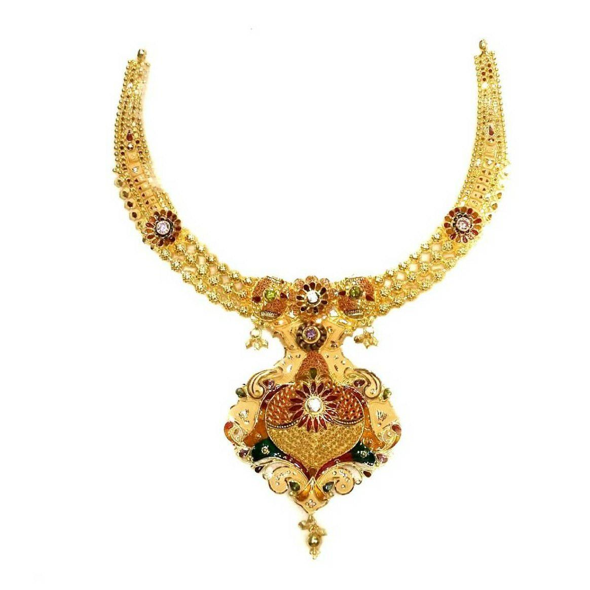22k gold Necklace Set Calkati Degian
