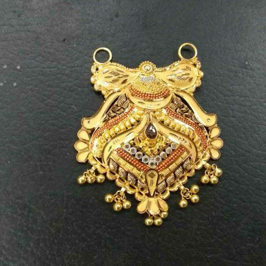 Gold Mangalsutra Pendant - Image 3