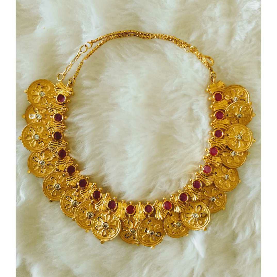 Gold Necklace Set