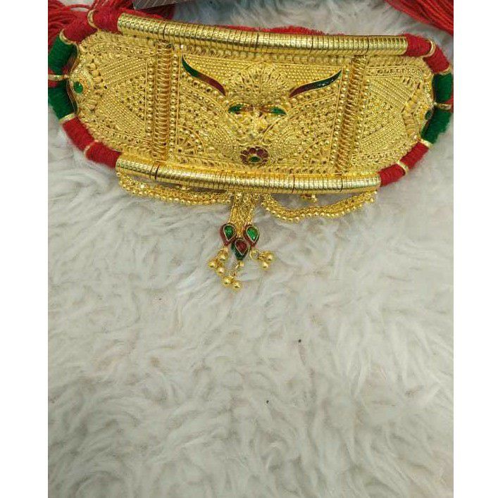 Gold marvadi bajuband - Image 2