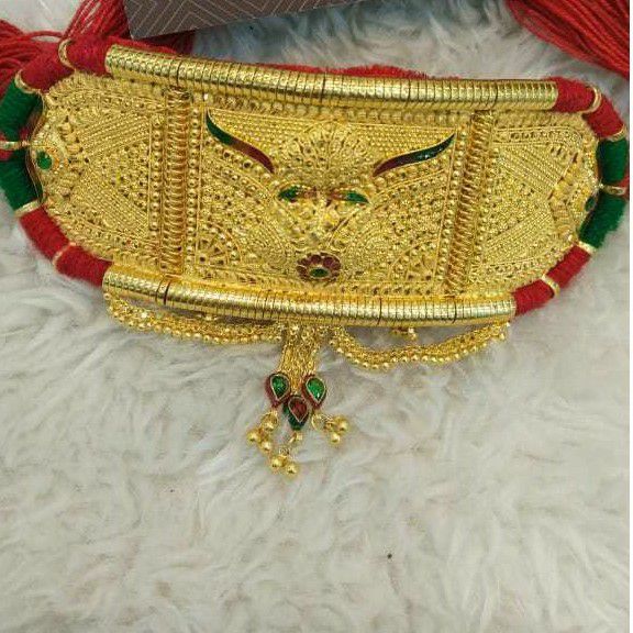 Gold marvadi bajuband