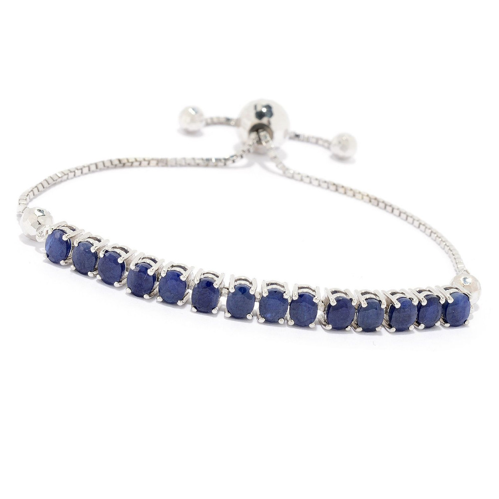 Bolo Chain Bracelet With Precious Gemstone