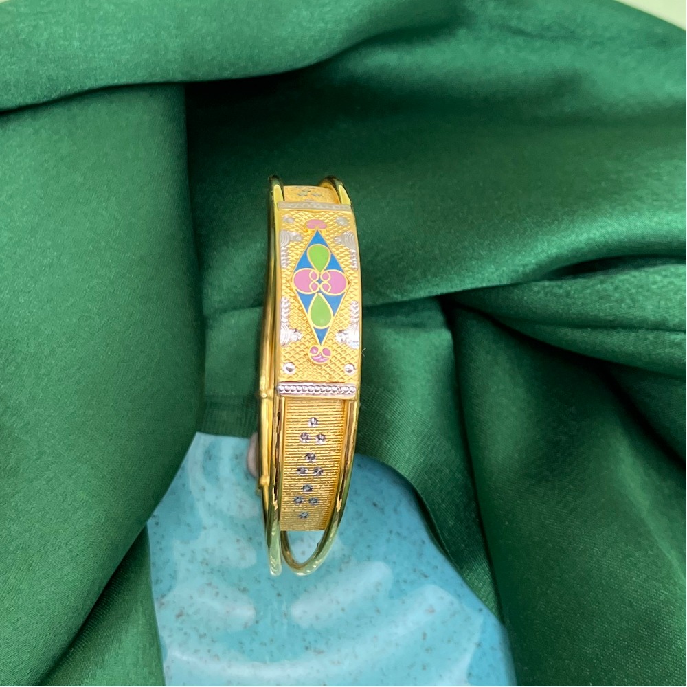 916 Gold Fancy Design Kada