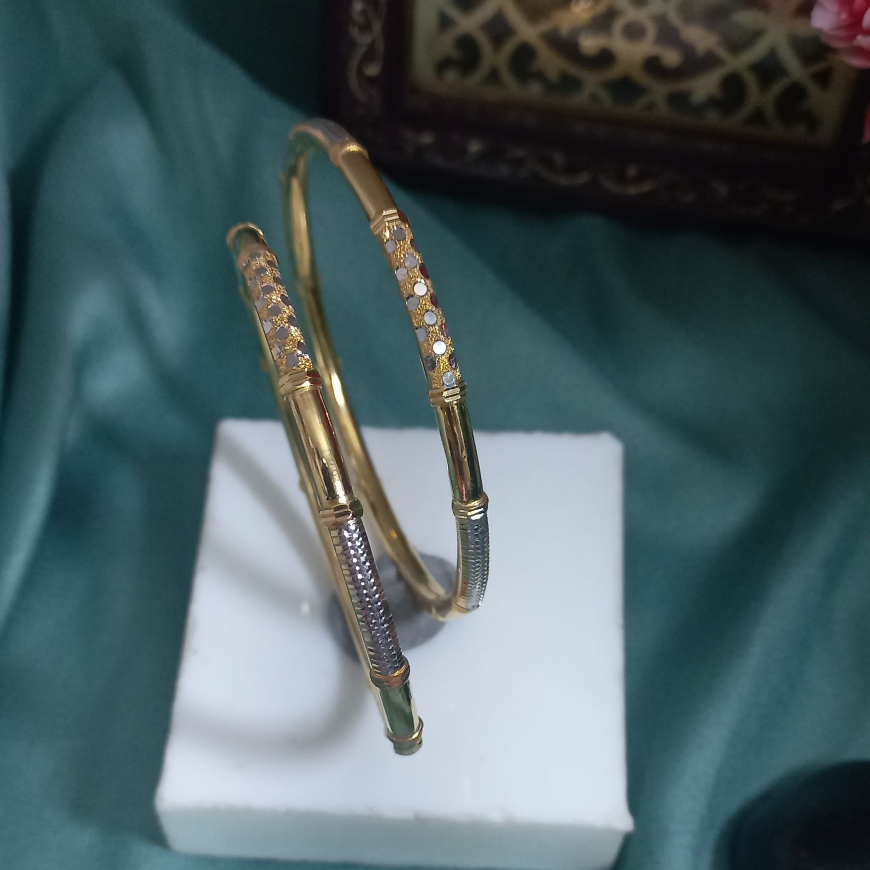 916 Gold Daily Wear Bangle For Women