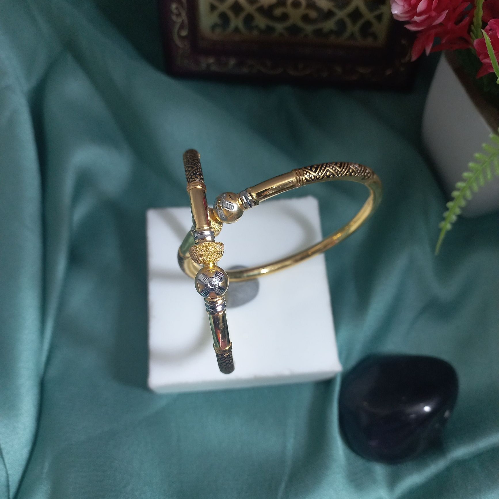 916 Gold Antique Modhiya Kadali