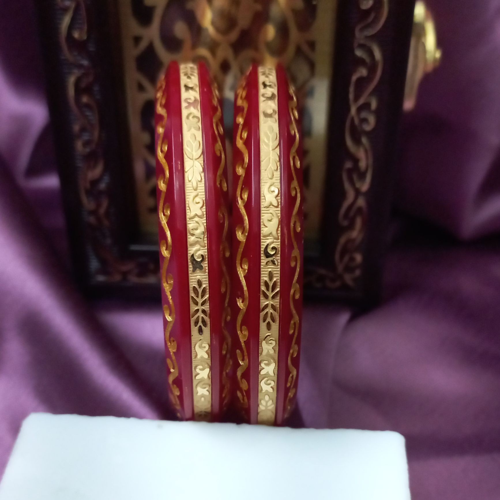 22KT Trendy Gold Plastic  Kangan
