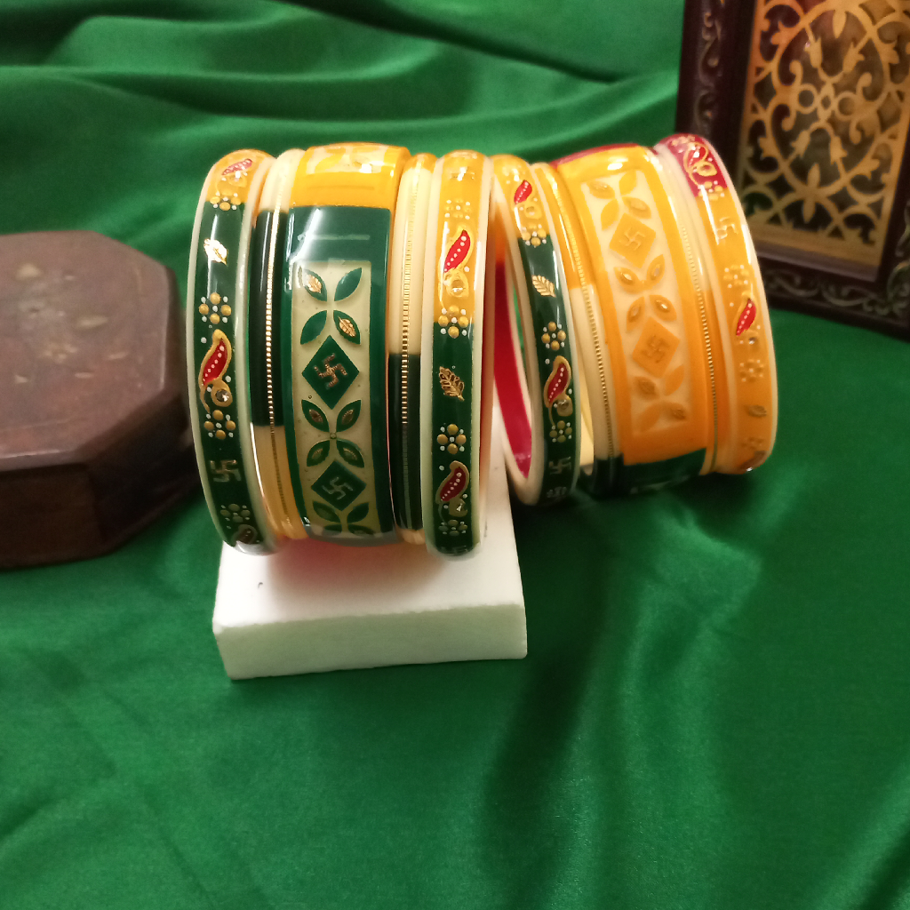 22kt 6pis light weight gold chuda