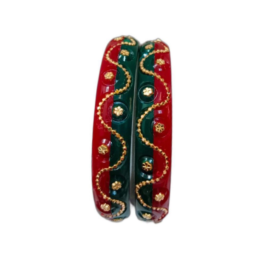 Gold Art Work royal bridal bangles